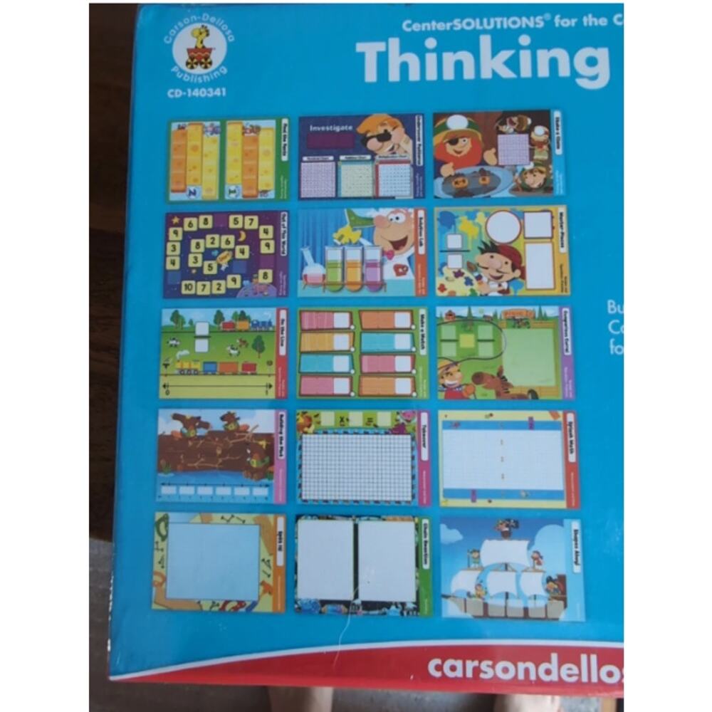 Carson-Dellosa Thinking Mats Grade 3 Math Common Core Educational Tool Learning - Picture 4 of 7